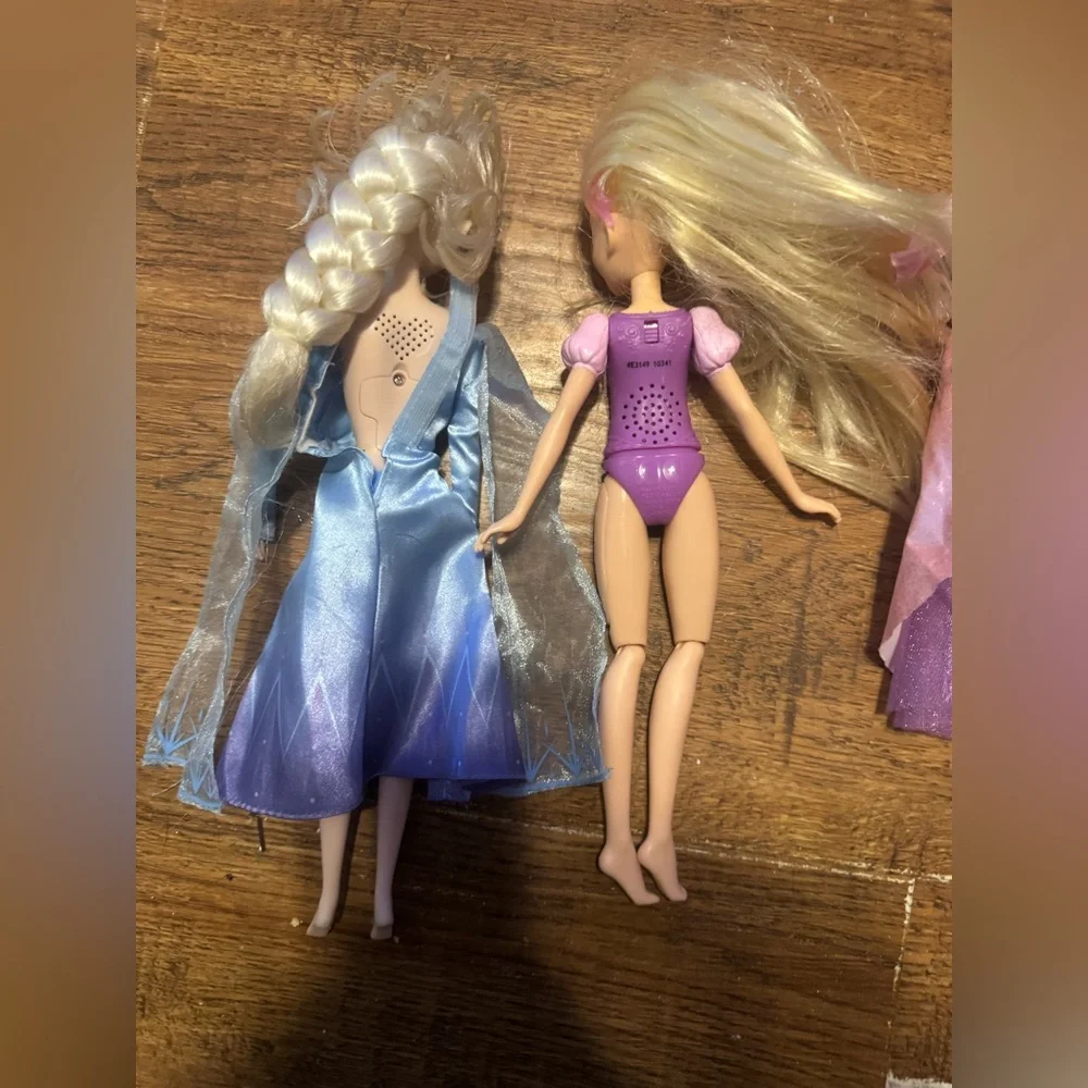 Disney SINGING Barbie doll lot